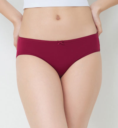 Quần Lót Midi PureBreeze - Rumba Red