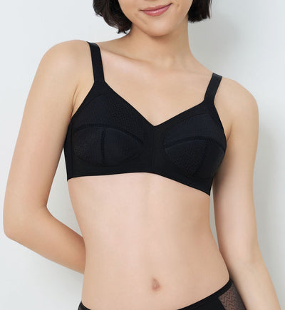 Áo Lót Simply Everyday Chic Không Gọng Mút Mỏng - BLACK