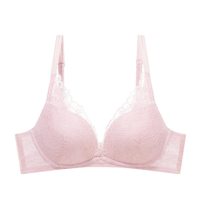 Áo Lót Tri-Air Lite Breeze Không Gọng Mút Nâng Cổ Chữ V - ROSE
