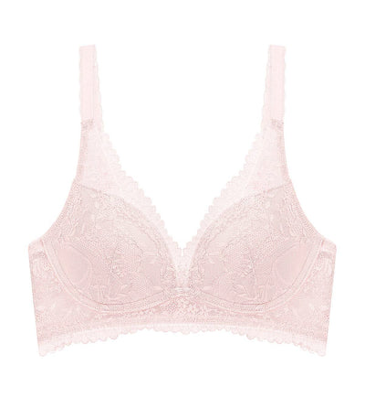 Áo Lót Tri-Air Lite Delight Không Gọng Mút Nâng Cổ Chữ V - BRUSHED PINK