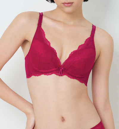 Áo Lót Tri-Air Lite Luna Không Gọng Mút Nâng Cổ Chữ V - ROSSO MASAI