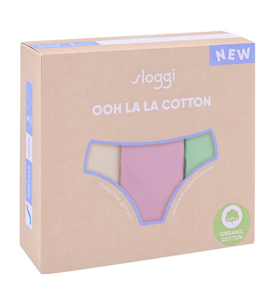 sloggi Ooh La LaCottonMidi3P R - MULTIPLE COLOURS 1