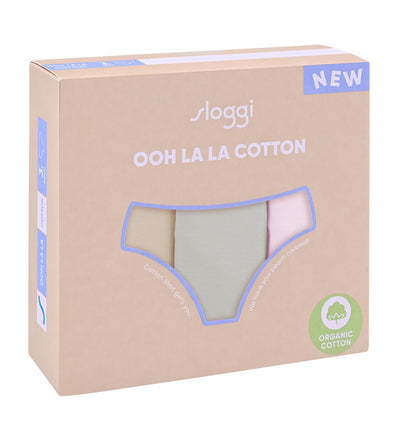 sloggi Ooh La LaCottonMidi3P R - MULTIPLE COLOURS 2