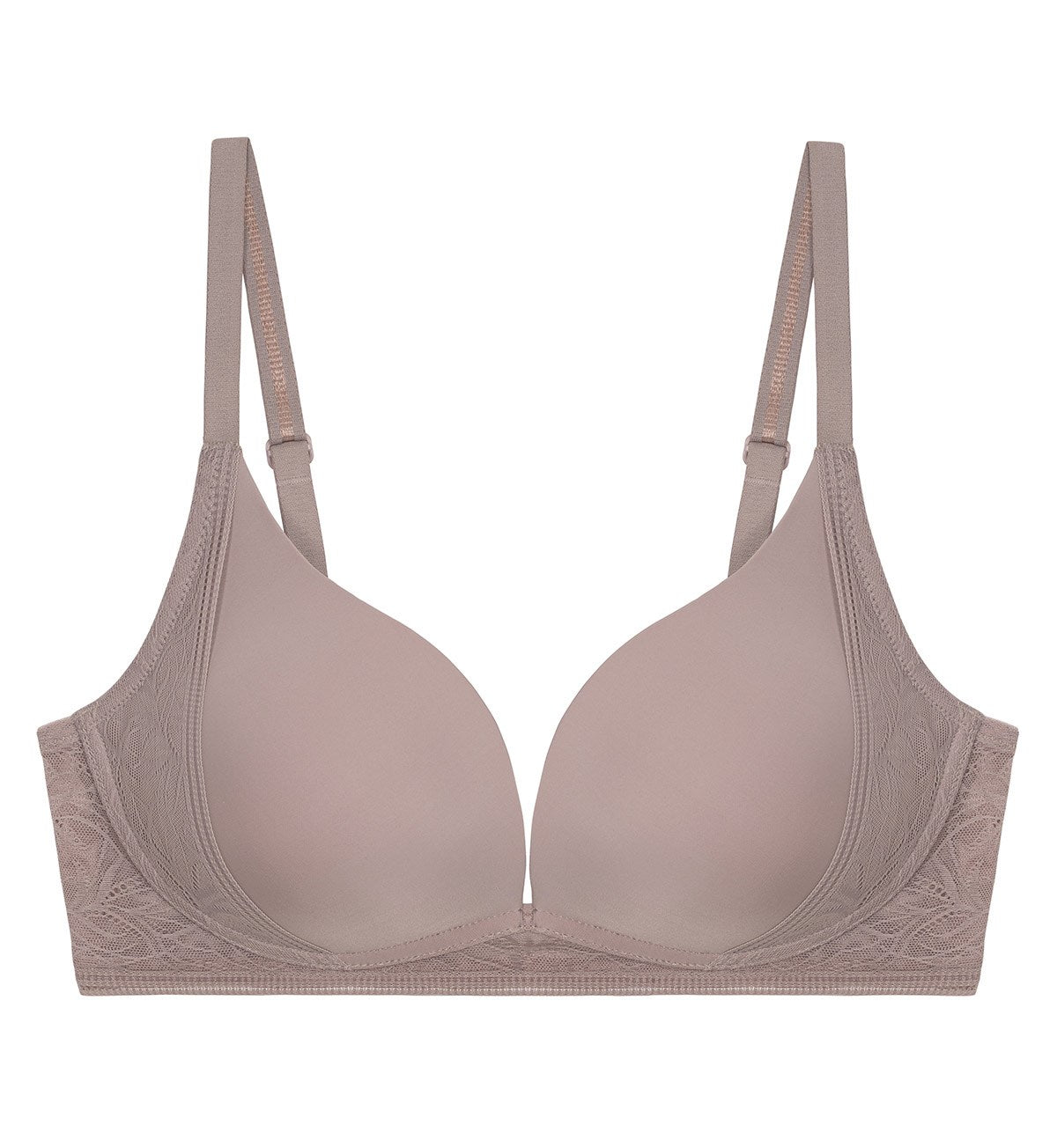 DECORATIVE INSIDE-OUT WIRED PADDED BRA