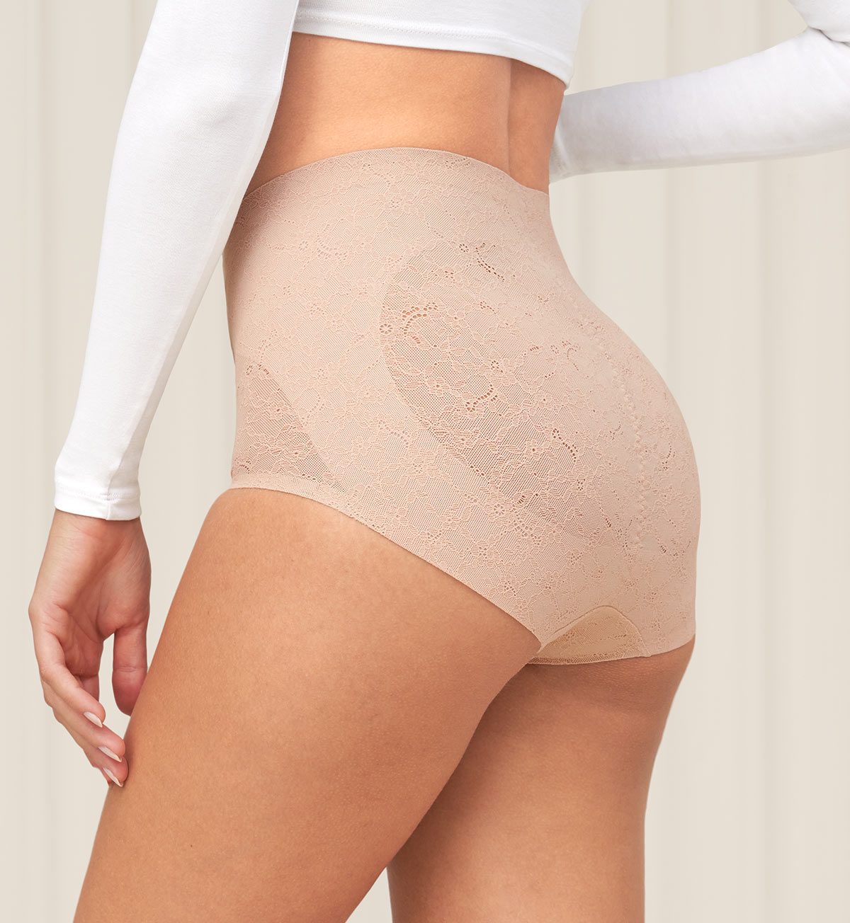 Smoothing Lace Body Shaping Brief